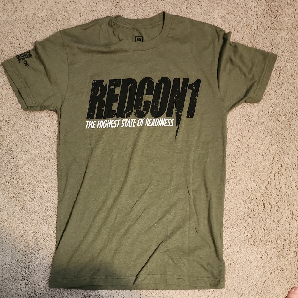 Olive Graphic Tee for Men